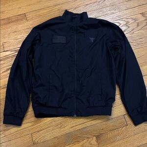 Under Armour Black and Olive Camouflage Jacket